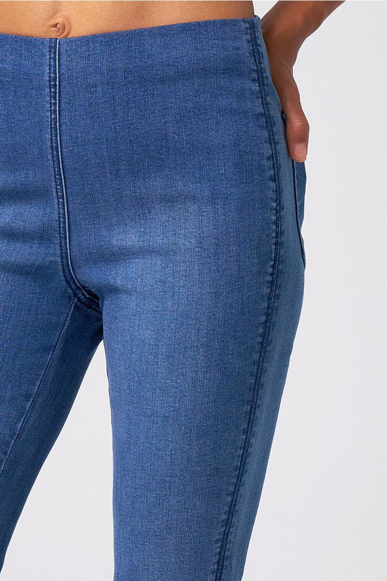 Slim Stretch Pull-On Ankle Jean, Alternate, color, Classic Wash