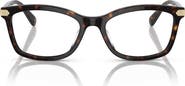 COACH 51mm Rectangular Optical Glasses