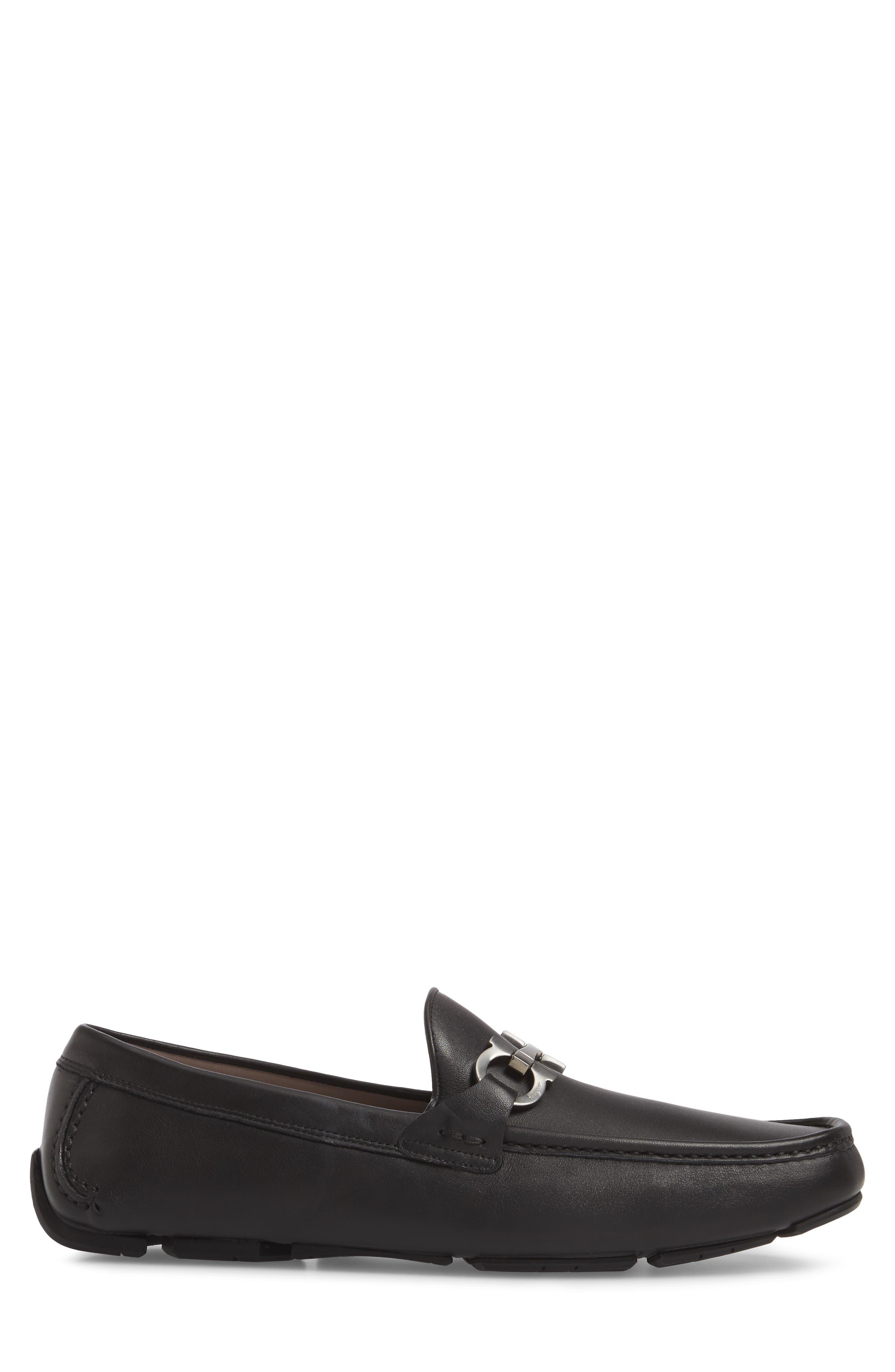 Salvatore Ferragamo Barlett Driver, Alternate, color, NERO LEATHER