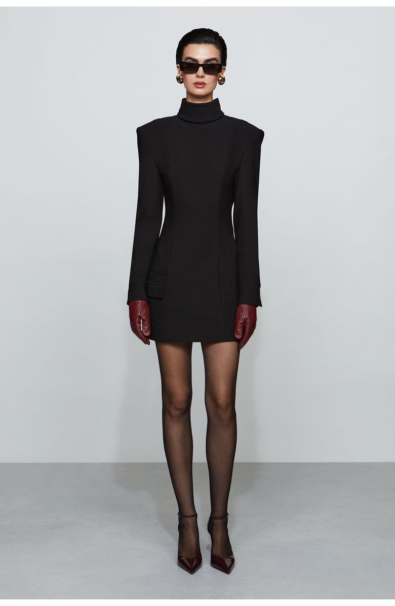 Et Ochs Iris Mini Dress, Main, color, Black