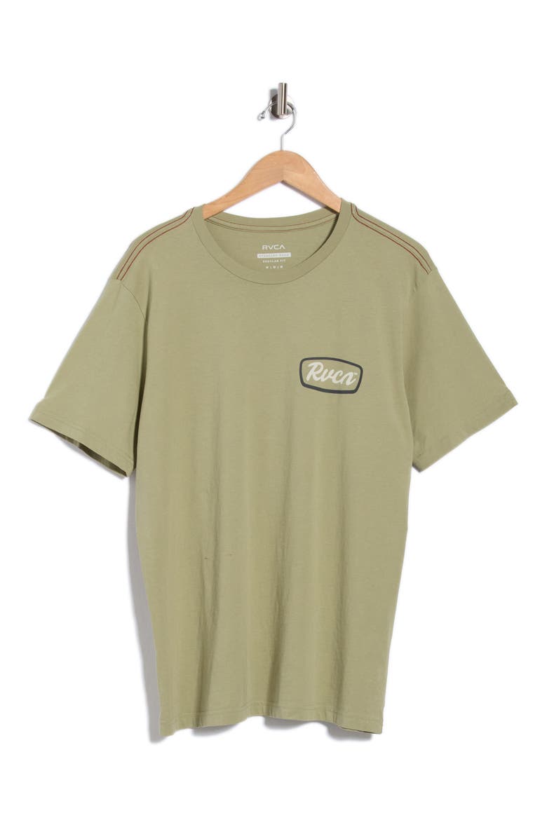 Sign Post Cotton Graphic T-Shirt, Main, color, RANGER GREEN