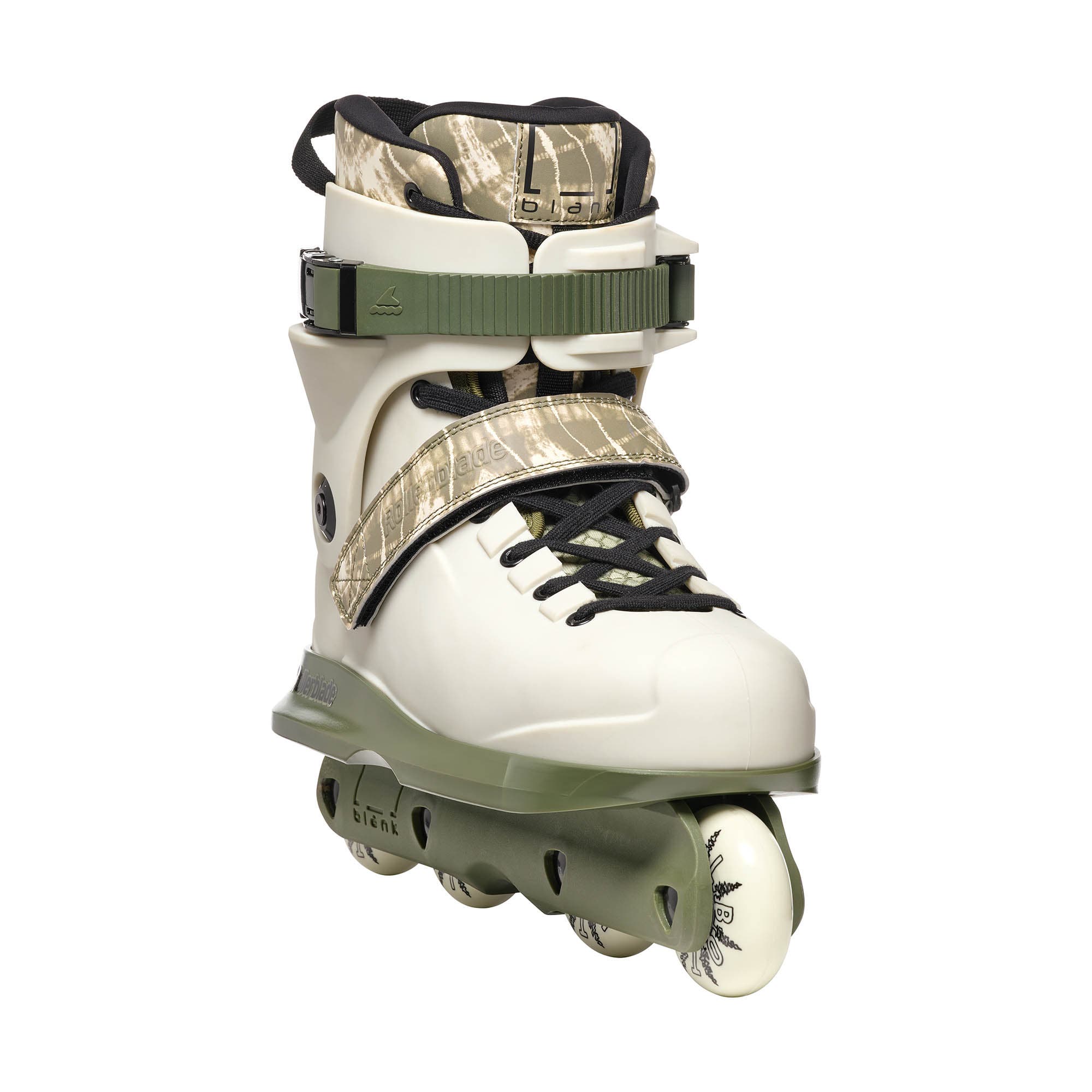 Rollerblade Blank CT Mens Fitness Inline Skates, Alternate, color, Bone