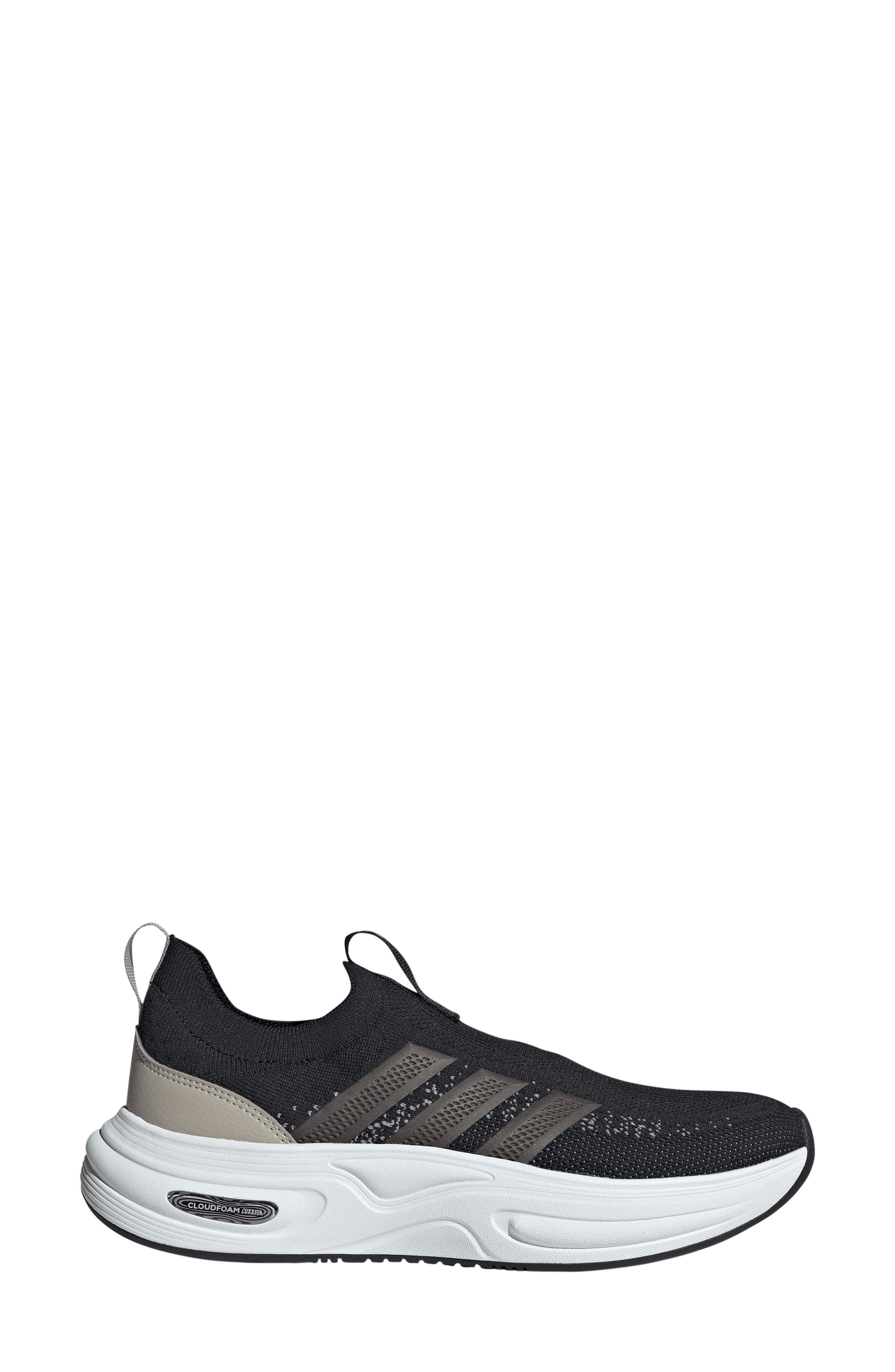 Cloudfoam Cuxxion Slip-On Sneaker, Alternate, color, BLACK/ GREY MET/ LIGHT BROWN