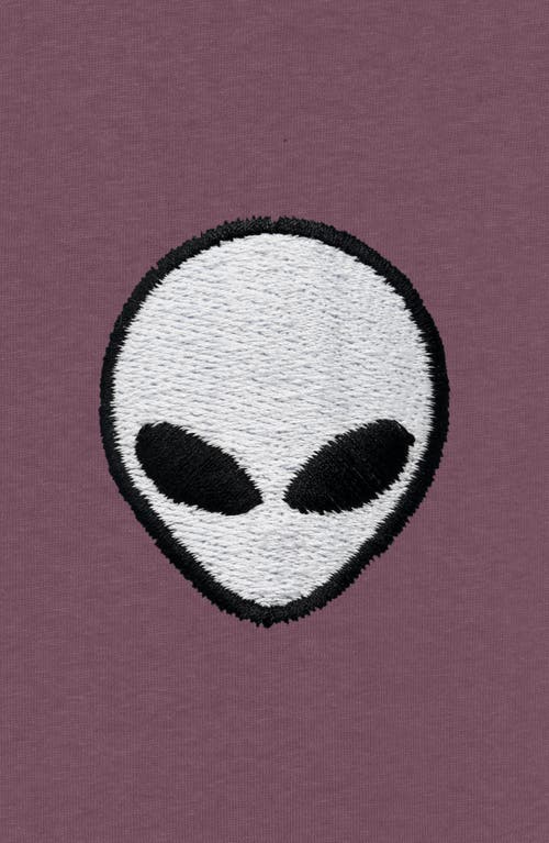 Dalix Mens Lil Alien Midweight Garment Dye Tee