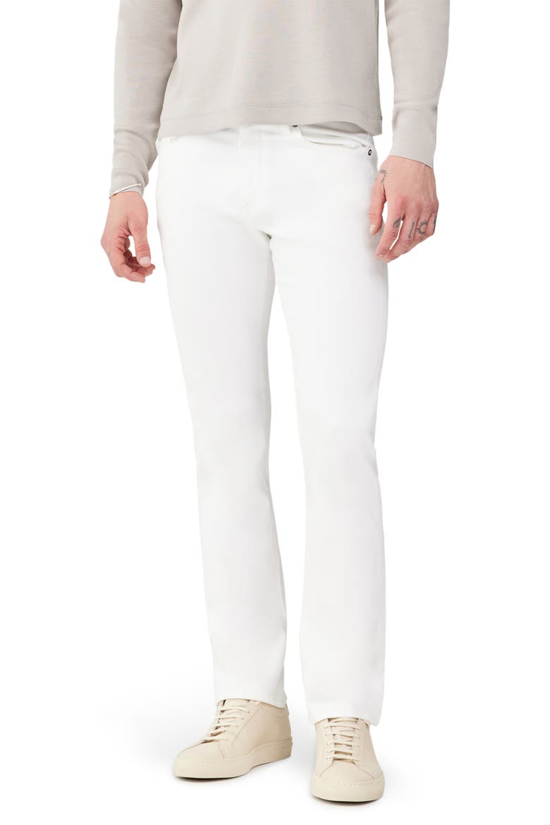 Russell DL Ultimate™ Slim Straight Jeans, Main, color, WHITEOUT