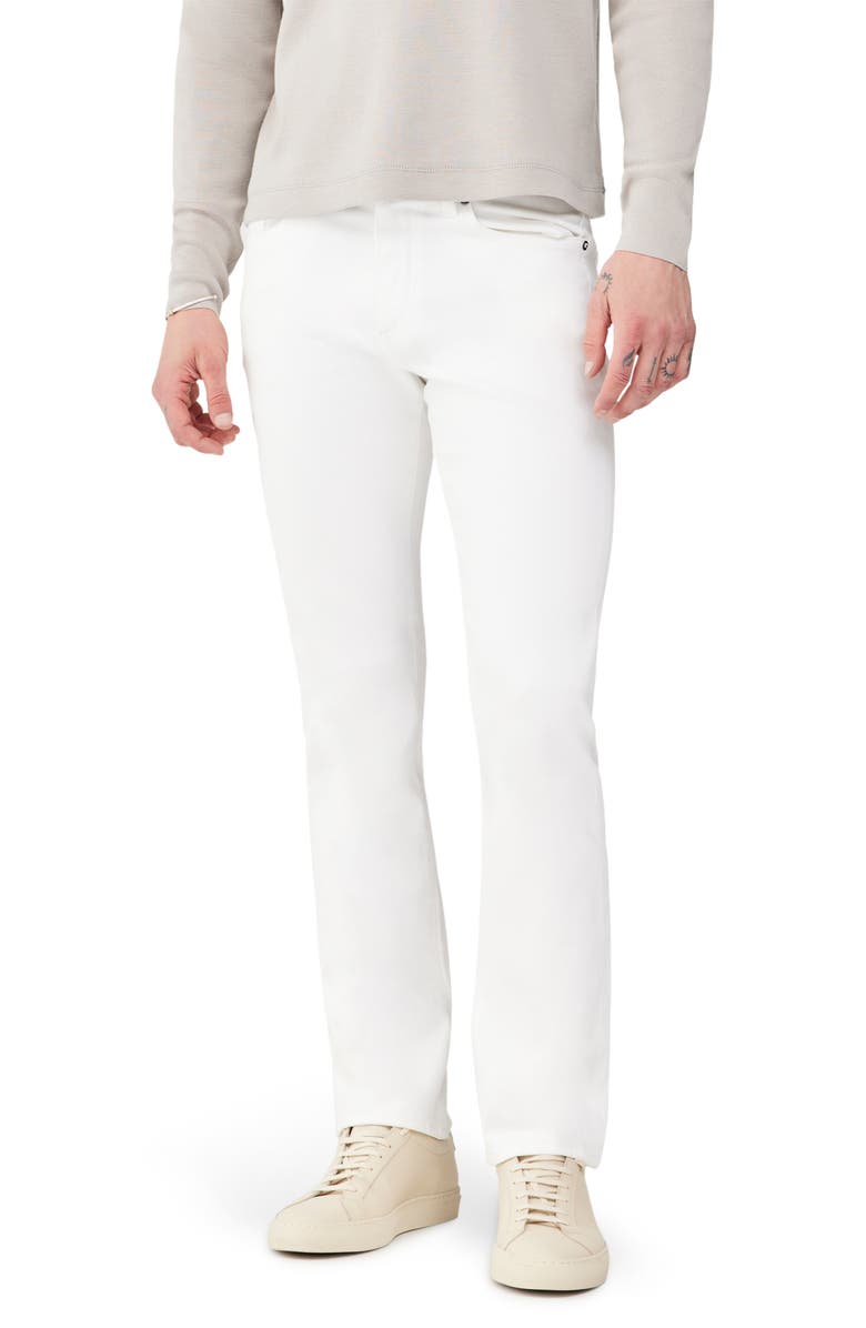 DL1961 Russell Slim Straight Leg Jeans, Main, color, Whiteout