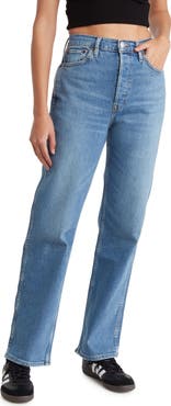 Re/Done '90s High Waist Loose Bootcut Jeans