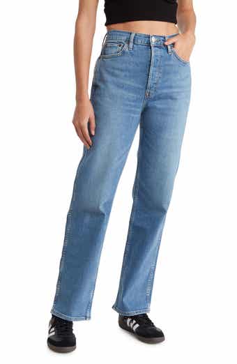 Re/Done '90s High Waist Loose Bootcut Jeans