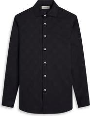 Bugatchi Axel Shaped Fit Stretch Cotton Button-Up Shirt