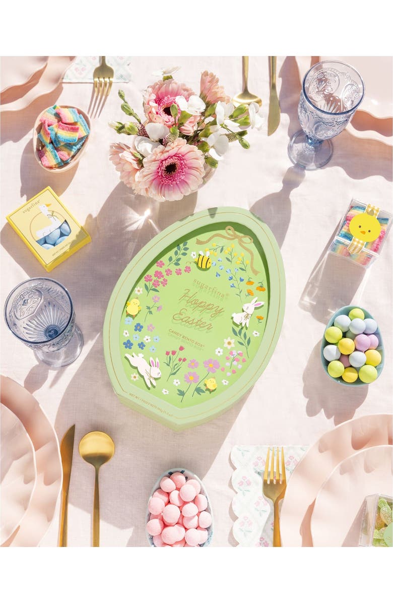 sugarfina Hoppy Easter 3-Piece Candy Cube Bento Box, Alternate, color, 
