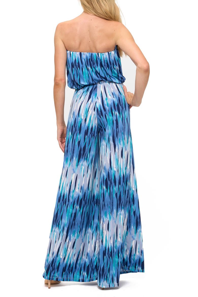Sleeveless Wide Leg Jumpsuit, Alternate, color, BLUE MULTI