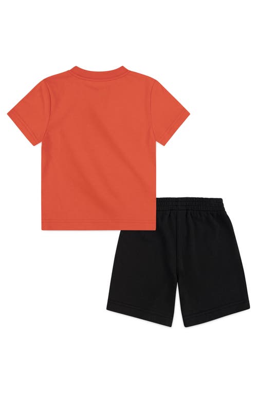 Nike Toddler Boys Fleece Short Set In Black