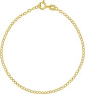 Bony Levy 14K Gold Rolo Chain Bracelet
