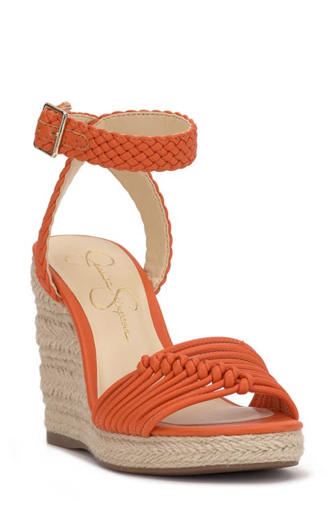 Women's Orange Wedge Sandals | Nordstrom