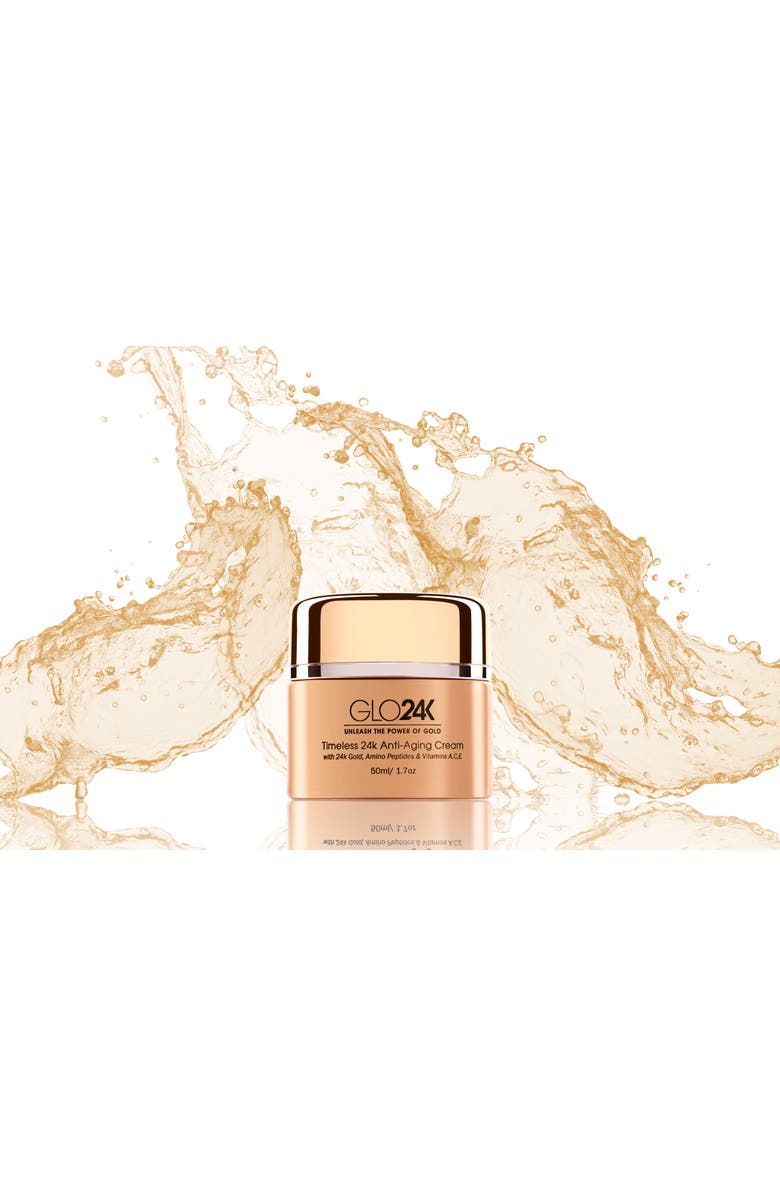GLO24K UNLEASH THE POWER OF GOLD Timeless 24k Anti-Aging Cream, Alternate, color, Na
