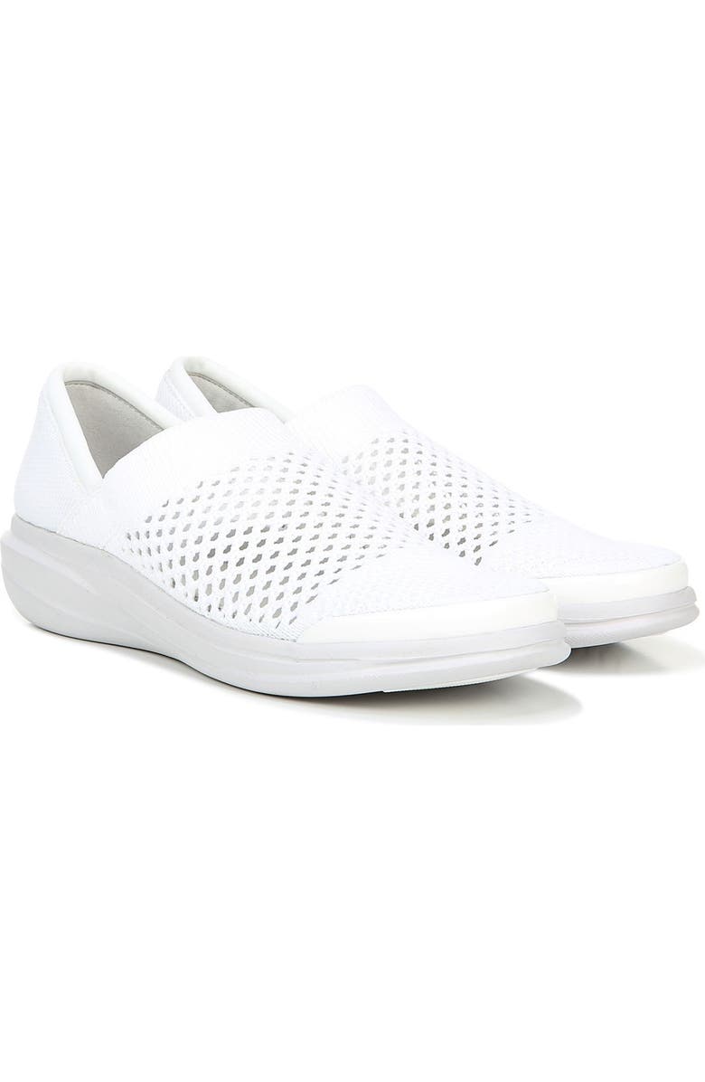 LifeStride Charlie Knit Slip-On Shoe, Alternate, color, White