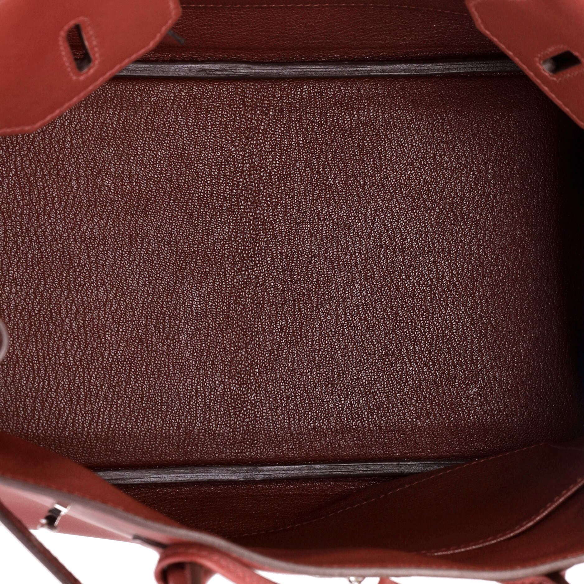 Pre-Owned Hermes Birkin Handbag Red Swift with Palladium Hardware 30, Alternate, color, Rouge H