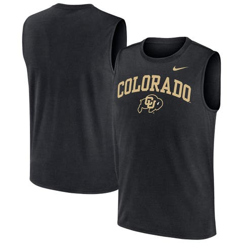 Men's Nike  Black Colorado Buffaloes Legend Dri-FIT Tank Top