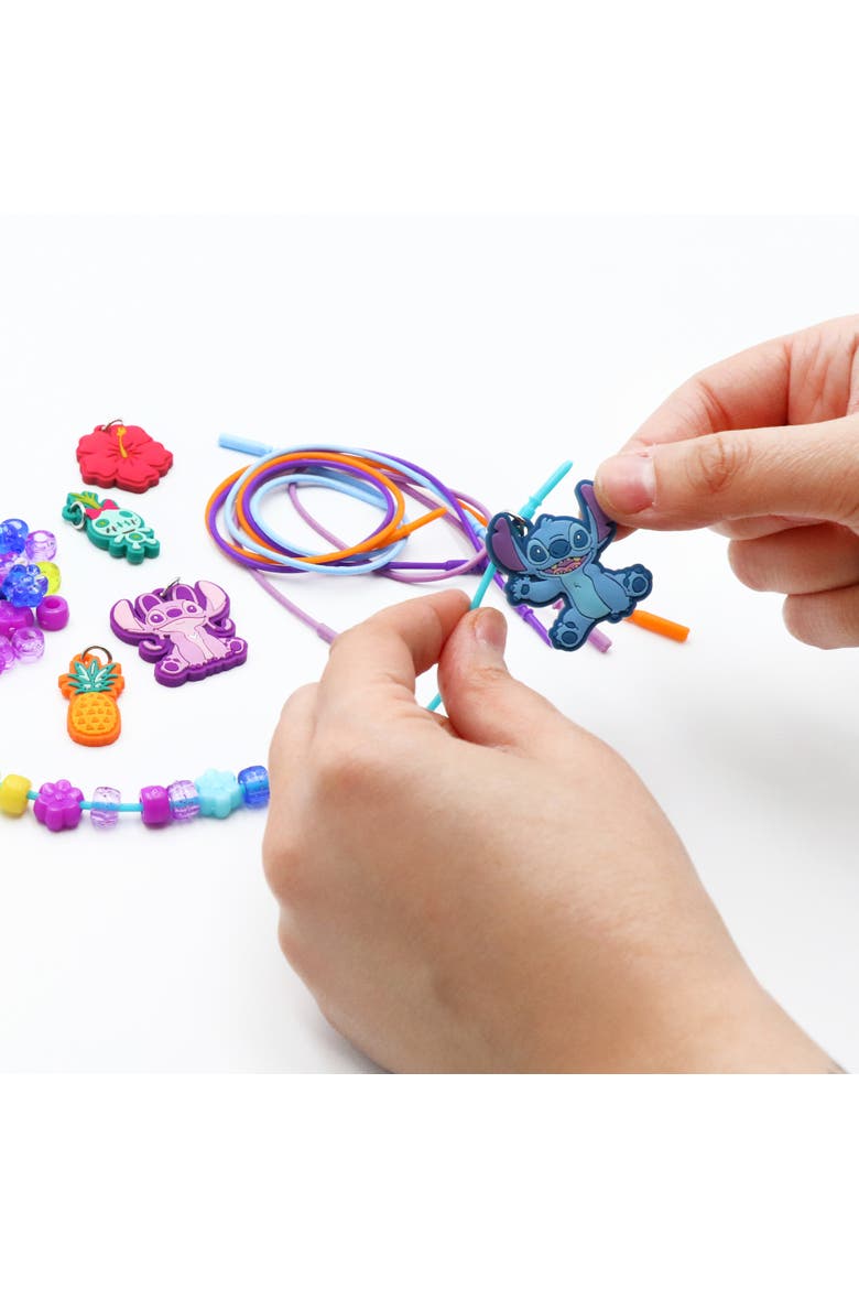 Necklace Activity Set Disney Stitch 160 Piece Jewelry Kit, Alternate, color, Multicolored