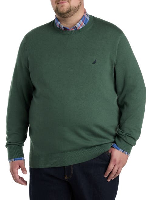 Nautica Navtech Crewneck Sweater In Green