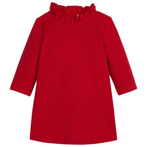 Kids' Ruffle Neck Tory Dress (Toddler, Little Kid & Big Kid)