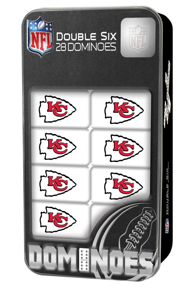 Kansas City Chiefs Dominoes, Main, color, Multicolor