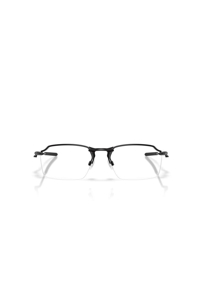 57mm Rectangle optical glasses, Alternate, color, Black