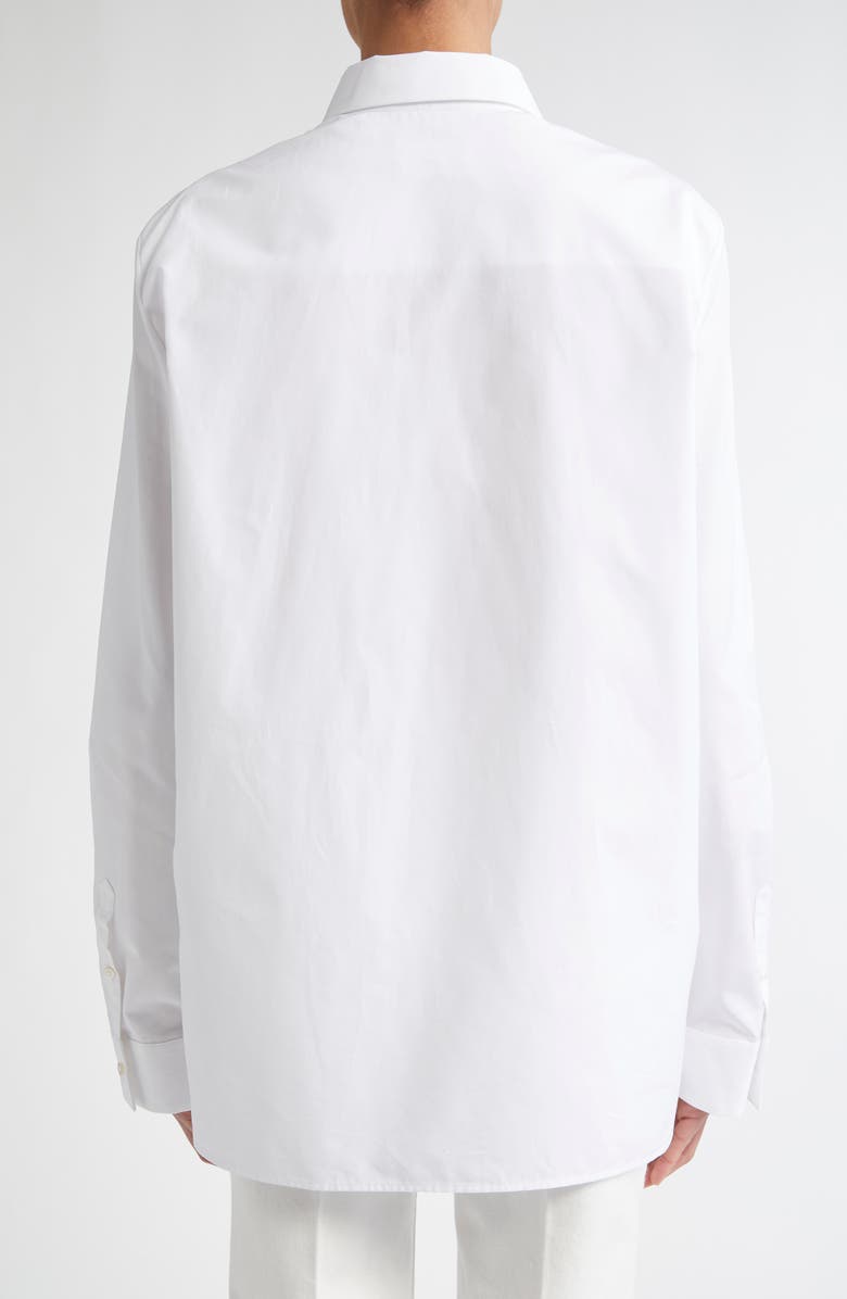 Jil Sander Monday Cotton Poplin Button-Up Shirt, Alternate, color, 
