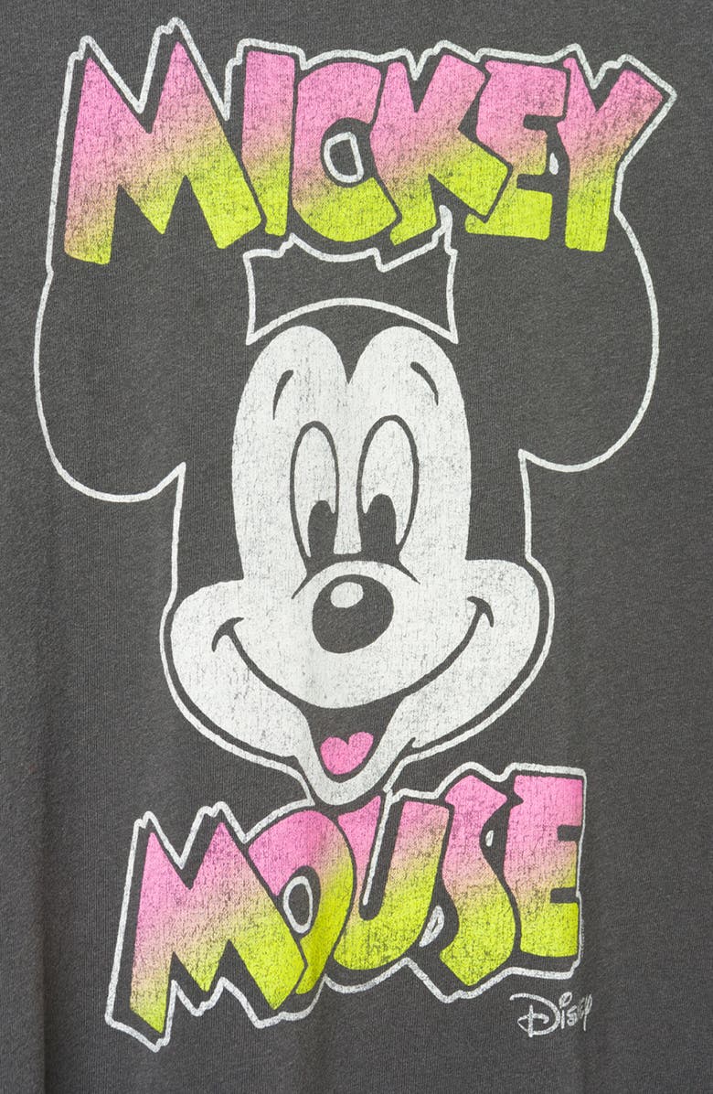 Junk Food x Disney Retro Mickey Distressed Cotton Graphic T-Shirt, Alternate, color, 