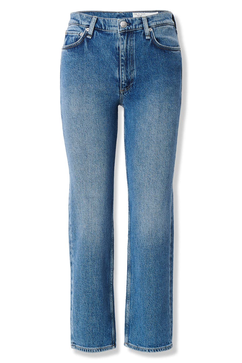 Harlow Mid Rise Ankle Straight Leg Jeans, Alternate, color, ACCORD