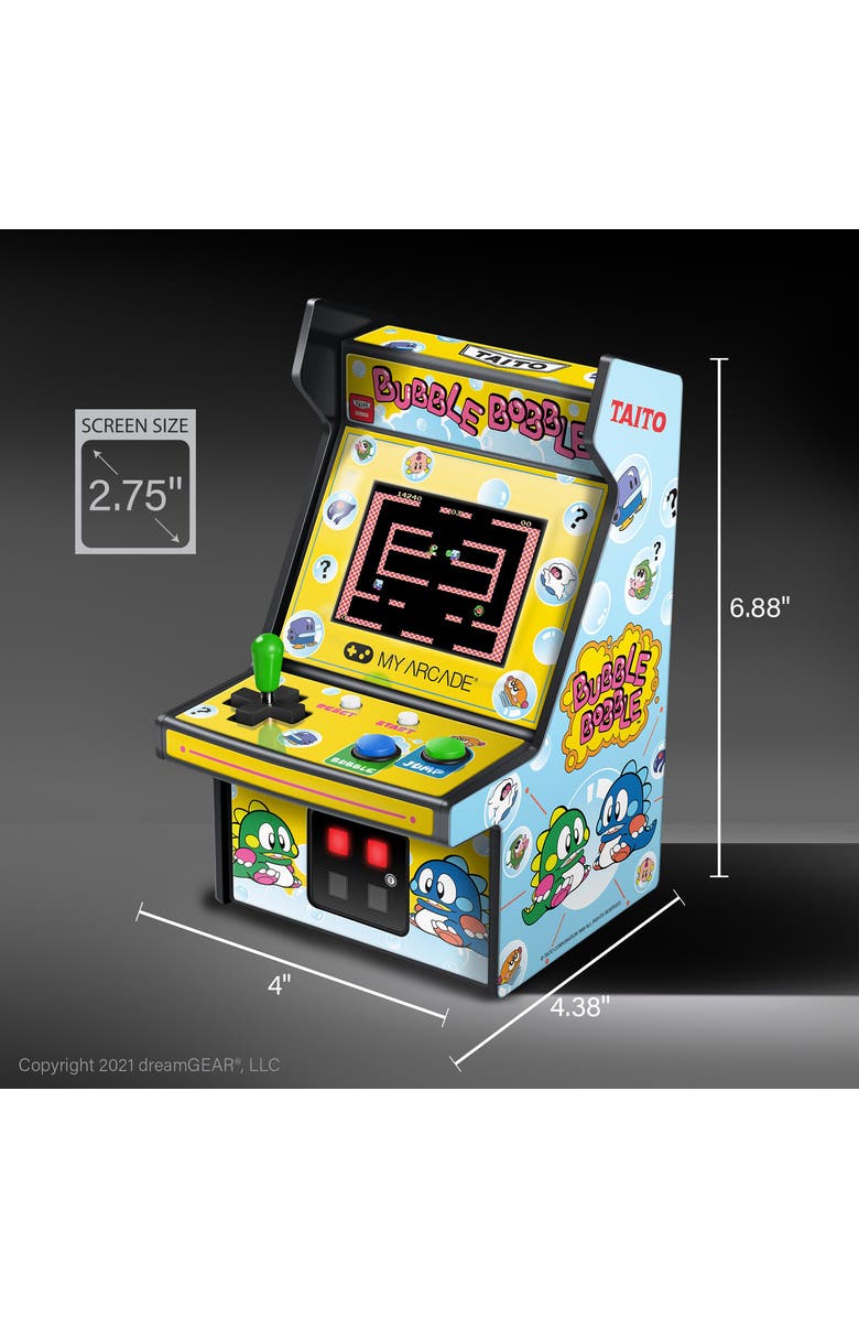 My Arcade Dgunl3241 Bubble Bobble Micro Player Ret, Alternate, color, Multicolor