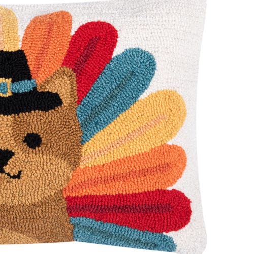 C & F Home C&f Home Pilgrim Turkey Pets Hooked Pillows In Multi