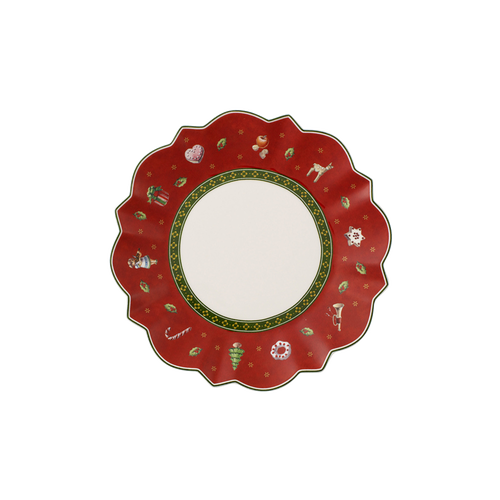 Villeroy & Boch Toy's Delight Bread & Butter Plate In Red