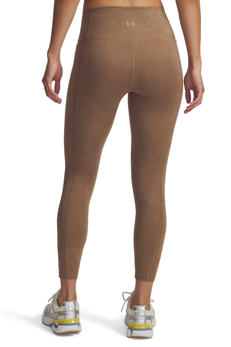Meridian Suede Effect Ankle Leggings, Alternate, color, BRN