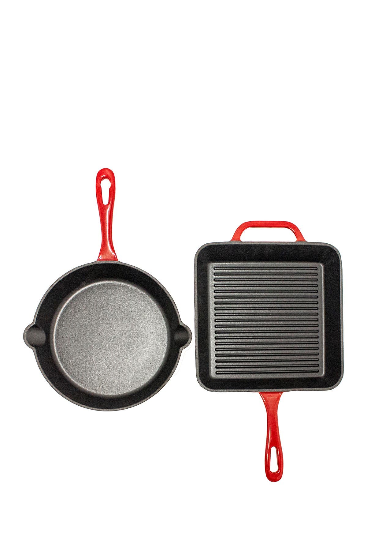BergHOFF 2-Piece Enamel on Cast Iron Set, Red