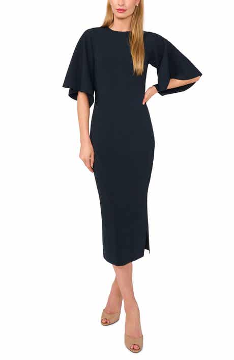 Ted Baker Flare Sleeve Midi Dress
