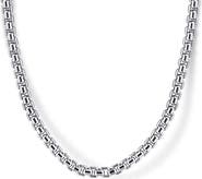 Gabriel & Co. Facets Sterling Silver Chain Necklace