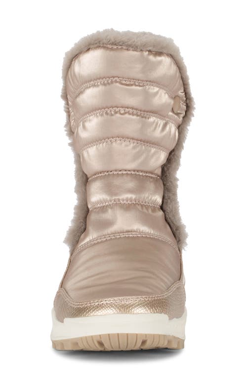 Baretraps Magic Water Resistant Faux Fur Lined Boot In Pink