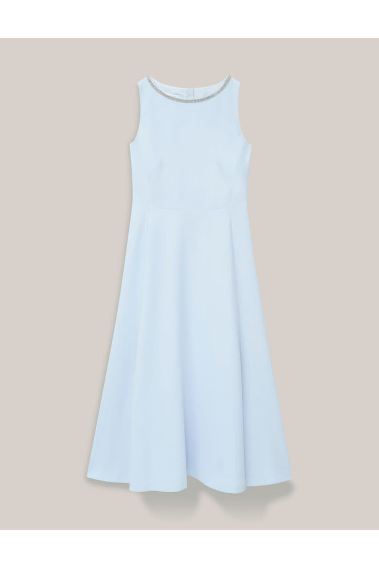 Beatrix Embellished Midi Dress, Alternate, color, Pale Blue