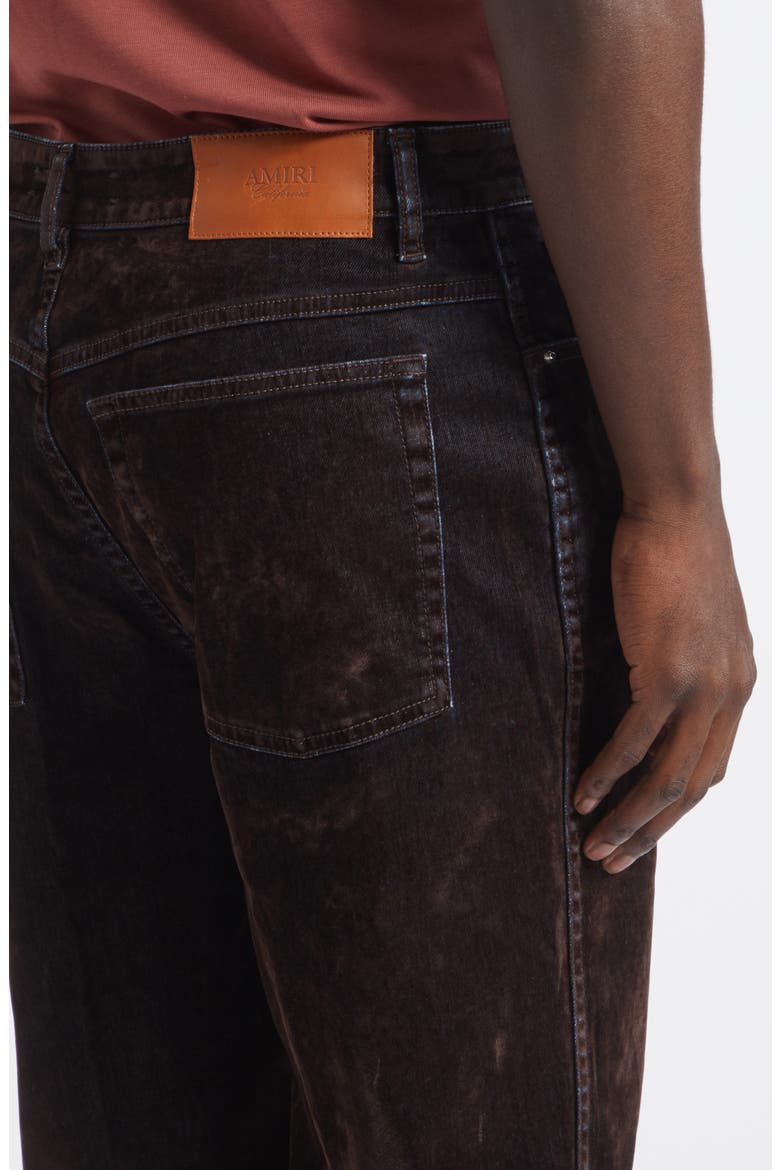 Flocked MA Fit Jeans, Alternate, color, HUSK