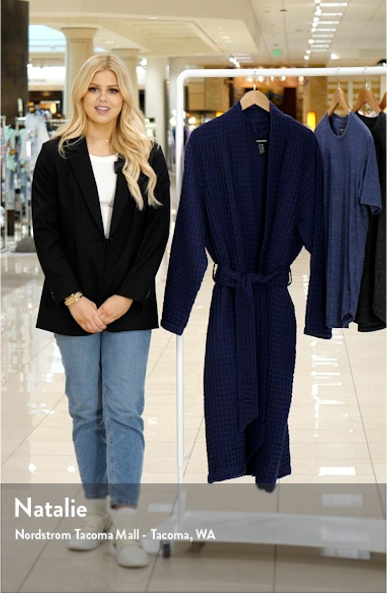 Modern Waffle Robe, sales video thumbnail