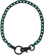 OUR LEGACY Ladon Oxidized Brass Necklace