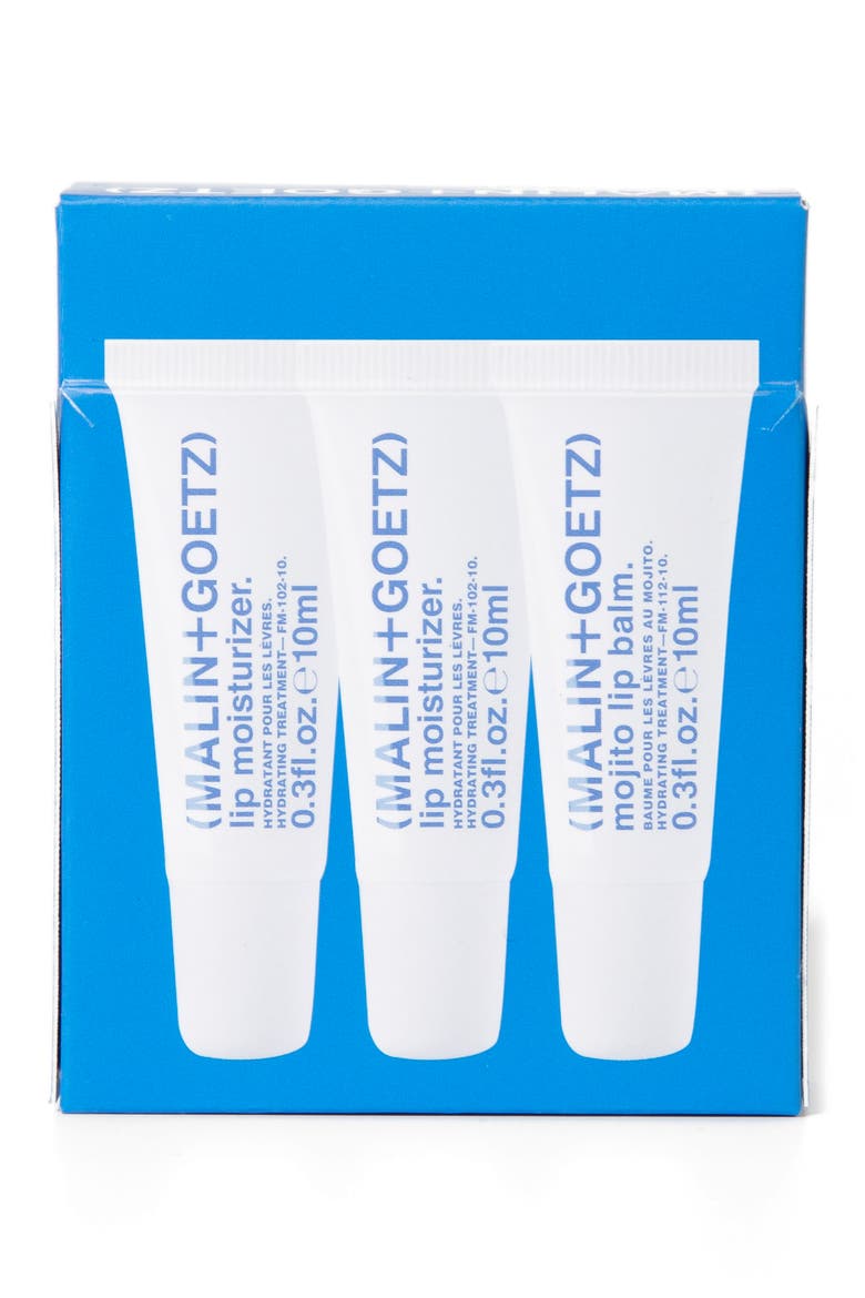 Lip Service Full Size Lip Moisturizer & Balm Trio $45 Value, Main, color, NO COLOR