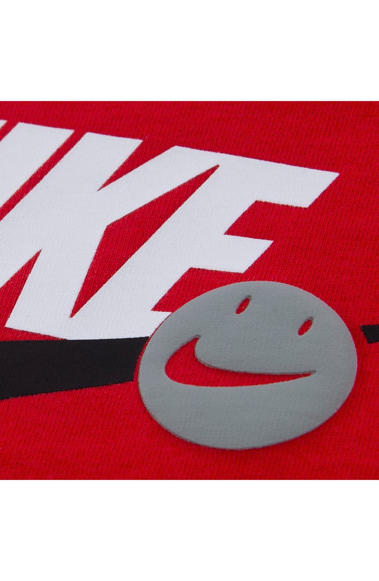Nike <p>Sportswear All Over Print T-Shirt & Shorts Set <\/p>, Alternate, color, Black