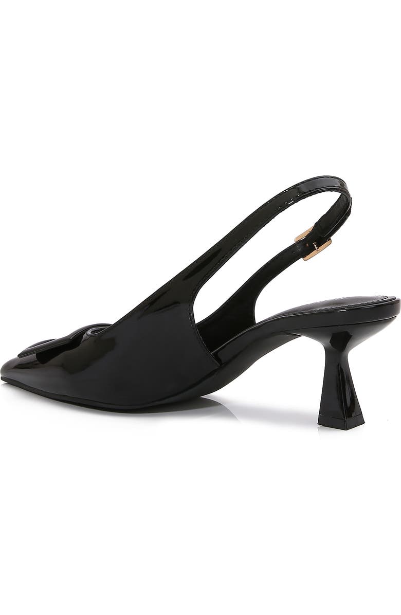 BERNESS Celestine Pointed Toe Slingback Pump, Alternate, color, Black