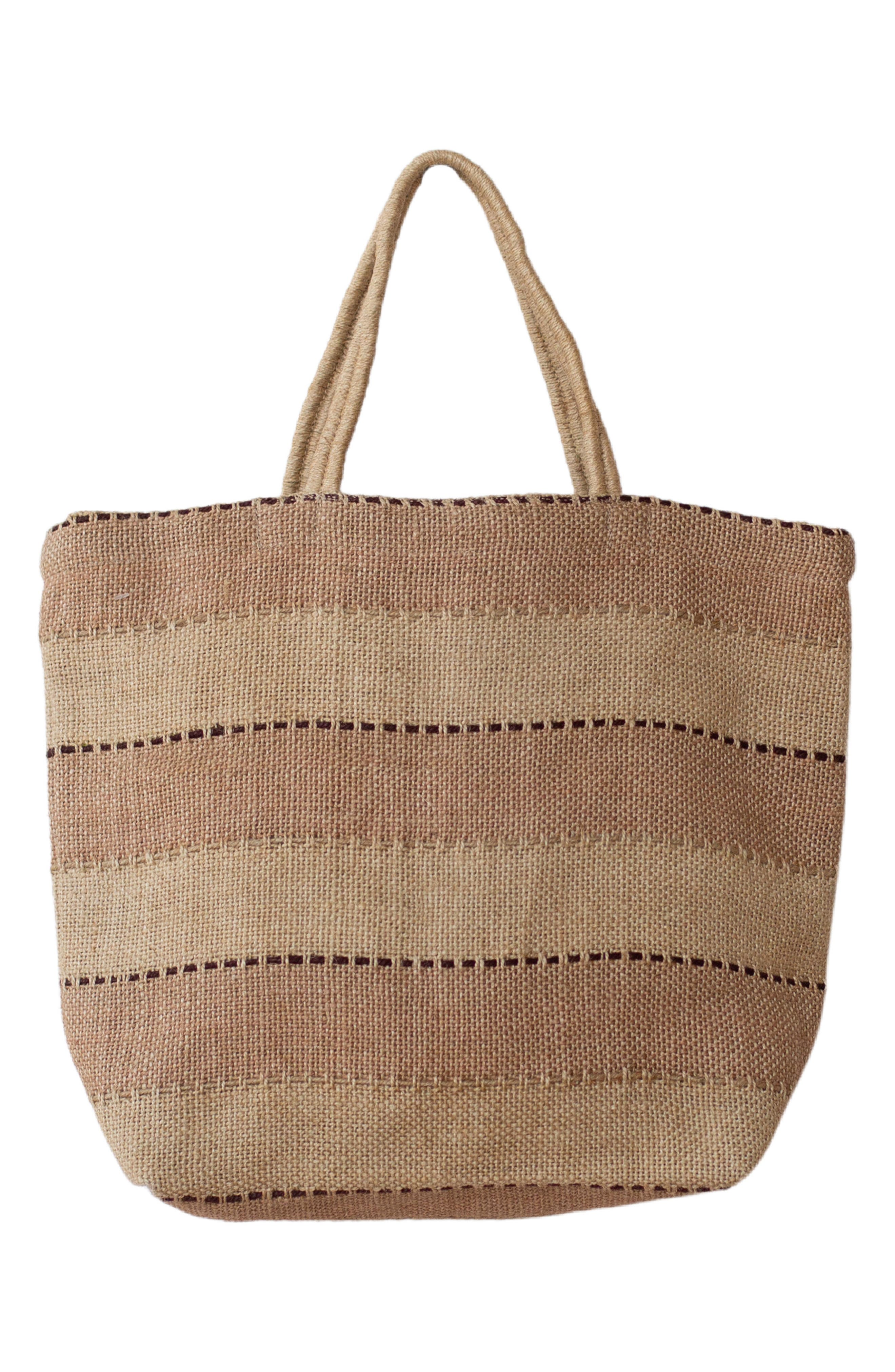 Will 
Atlas Khari Market Shopper Jute Tote, Alternate, color, Spice