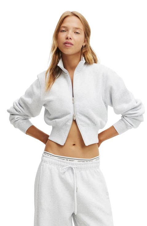 Women's Active Plush Fitted Zip Through