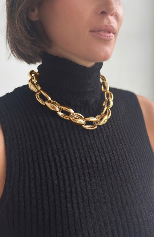 St. Moran Chunky Chain Necklace In Gold