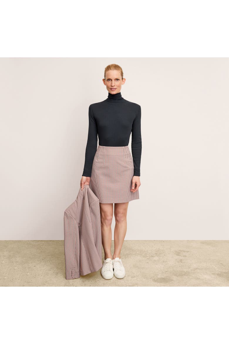 Whitney Skirt - Stretch Twill, Alternate, color, Mini Check