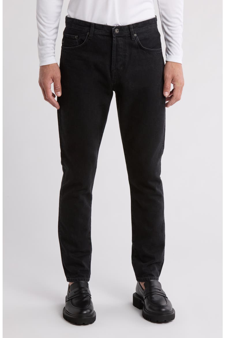 Vintage Slim Fit Jeans, Main, color, JET CITY DESTRUCTED